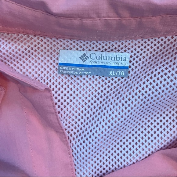 Men’s Columbia PFG Long Sleeve - Size XL - Pink - Picture 3 of 5
